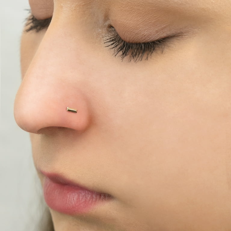 Cute diamond stud nose piercing new arrivals