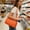 Orange_Base#4760, variant on Small Nylon Crossbody Bag for Women, Lightweight Waterproof Casual Shoulder Tote Purse with Adjustable Strap for Travel, Shopping, Everyday Use