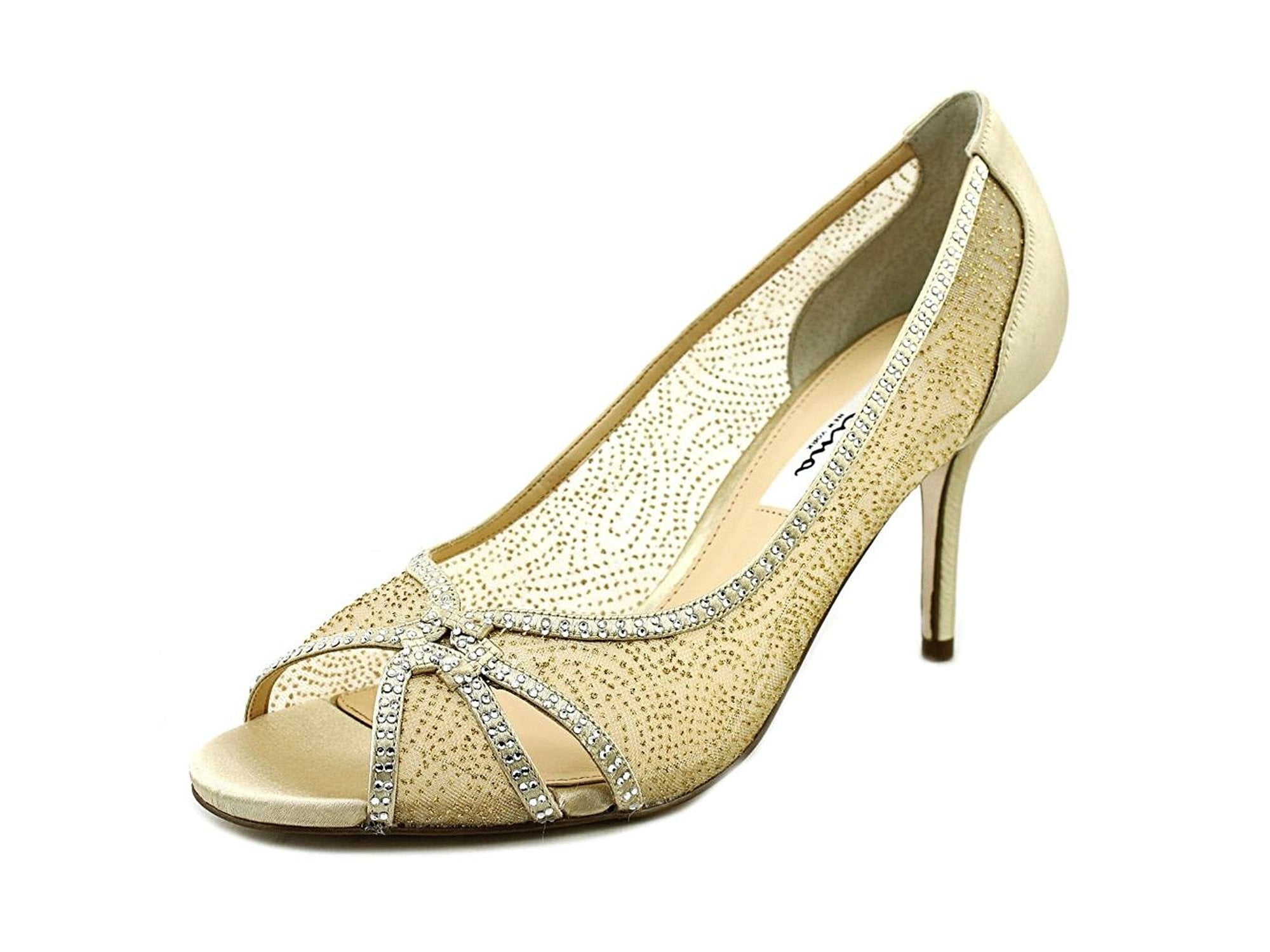nina gold dress shoes