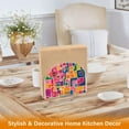 thumbnail image 6 of Yayeee Napkin Holder for Table Set of 2 Kitchen Paper Tissue Organization, Art Map, 6 of 8