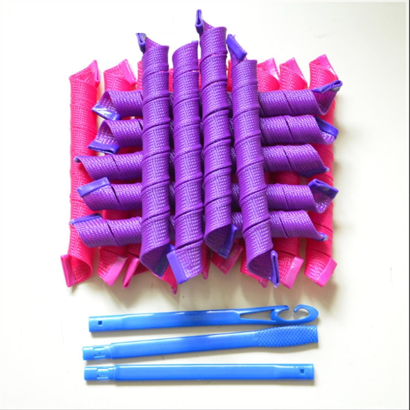 Heatless Hair Curlers 30pcs Magic Hair Curlers No Heat Wave Formers for
