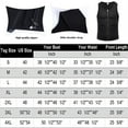 thumbnail image 2 of Men Waist Trainer Vest Body Shaper Zipper Sauna Workout Shirt Fitness Sweat Suit, 2 of 2