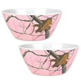 thumbnail image 1 of Design Imports CRT10613 Realtree APC Bol de Service en Mélamine Rose - Lot de 2, 1 of 1