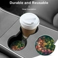 thumbnail image 5 of Car Coasters for Cup Holder Absorbent, Car Ceramic Coasters with Finger Notch, Auto Accessories for Men Women Colorful Galaxy Background 2 Pack, 5 of 6