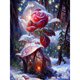 thumbnail image 1 of Pintura de diamante 5D DIY Kit de rosa de taladro redondo completo Arte Decoración del hogar (LP212) Hugtrwg Para estrenar, 1 of 9
