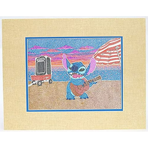 Disney Parks "Stitch" Print by Gregg Visintainer