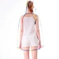 thumbnail image 2 of HEATSHAKING Raincoat 1Set EVA Short Style for Women Reusable and Durable All Seasons, 2 of 8