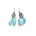 thumbnail image 1 of Pendientes de plumas Qarigey para mujer Joyería negro Cómodo Clásico Elegante, 1 of 6