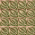 thumbnail image 1 of Ahgly Company Indoor Square Patterned Oak Brown Area Rugs, 7' Square, 1 of 6