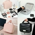 thumbnail image 2 of Lightweight Puffer Cosmetic Bag Large Travel Makeup Bags Storage Case For Women, 2 of 8