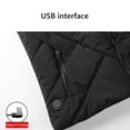 thumbnail image 4 of Usb Chaqueta Calefactable Ligera Chaqueta Calefactable Unisex Para Exteriores Inevent HA046361-04, 4 of 6
