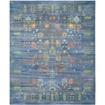 thumbnail image 2 of SAFAVIEH Valencia Grigor Traditional Polyester Area Rug, Blue/Multi, 10' x 14', 2 of 7