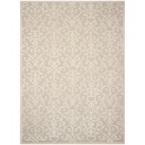 SAFAVIEH Glamour Jarred Floral Area Rug, Sand/Beige, 8' x 11'
