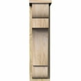 thumbnail image 2 of 8"W x 14"D x 30"H New Brighton Rough Sawn Corbel w/Backplate, Douglas Fir, 2 of 9