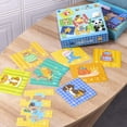 thumbnail image 3 of Juego De Rompecabezas De Animales Con Palabras Para Niños, Rompecabezas A Juego, Juguetes Educativos Para Edades Tempranas Para Niños, Juguetes De Aprendizaje Minnieouse FN005545-00, 3 of 6