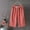 Red 1, variant on JJHGVB Cotton Linen Capris for Women Cotton Linen Pants Wide Leg Capri Bermuda Shorts Beach Resort Pants Dress Shorts for Women Baggy Shorts Women Resort Wear for Women Beach Boho Pants Army Green L