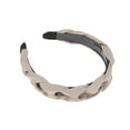 thumbnail image 5 of Unique Bargains 1 Pc Cute Twists Gypsophila Headbands for Women Khaki, 5 of 6