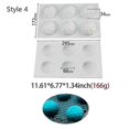 thumbnail image 1 of Bakeware sets style 4 art cake decorating mold 3d silicone molds baking tools for heart round cakes chocolate (HTOOQ), 1 of 5