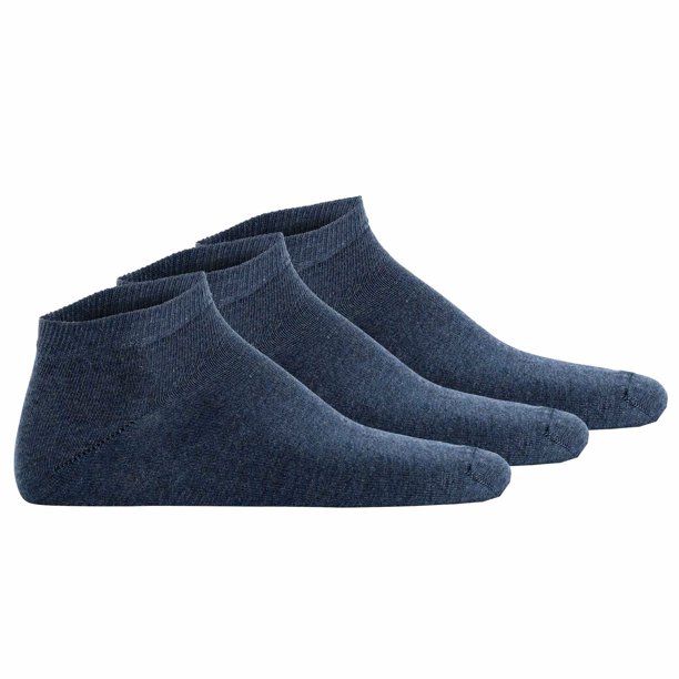 Hudson Calcetines deportivos unisex, paquete de 3 - Simply, calcetines cortos, unicolor Azul 39-42