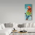 thumbnail image 3 of Trademark Fine Art 'Parrot' Canvas Art by Annelein Beukenkamp, 3 of 3