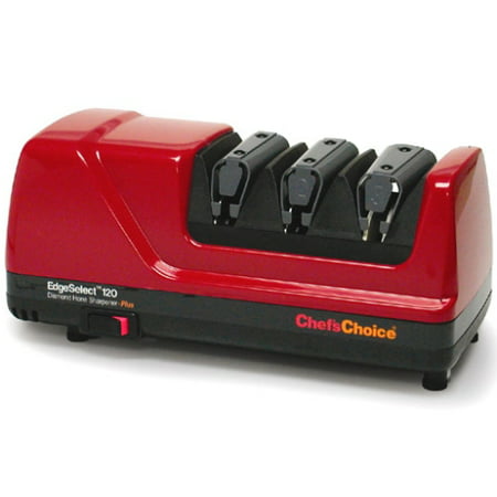 Chef's Choice 120 EdgeSelect Professional Red Electric Knife Sharpener