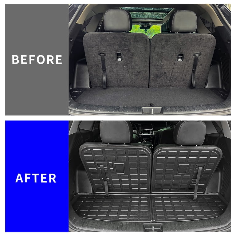 WeatherTech FloorLiner For 2021-2022 Kia Sorento Hybrid - 1st & 2nd Row, Black, Laser-Measured Fit