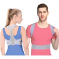 thumbnail image 1 of Posture corrector shoulder back posture support adjustable back tensioner corrector posture trainer for men and women (M), 1 of 7