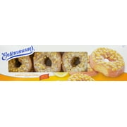 L/E LEMON CRUMB TOPPED DONUTS 8CT
