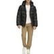 thumbnail image 2 of Chaqueta Tommy Hilfiger de piel sintética negra con capucha y capucha, 2 of 5