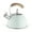 Green, variant on Pinky Up Presley Tea Kettle, Stovetop Whistling Kettle, 70 oz, Light Blue