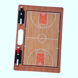 Presse-papiers pour Entraîneurs de Basket-Ball, Effaçable à Sec