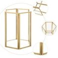 thumbnail image 3 of Shisuyan Makeup Organiser Box Golden Copper 1Pack 4.9x3.9in, 3 of 9