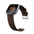 thumbnail image 3 of FB Watch Band Quick Release Replacement Wristband Breathable Strap For Fitbit Versa/Fitbit Versa 2/Fitbit Versa Lite For Women-Browm, 3 of 4