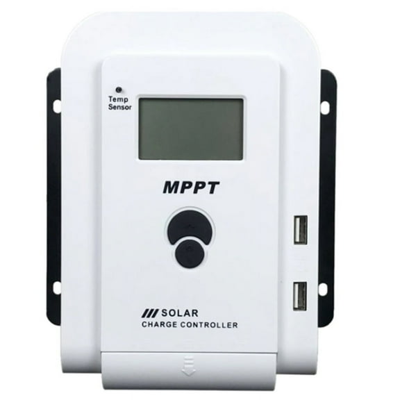 MPPT Solar Charge Controller 60A with LCD Display PV Solar Regulator 12V 24V Auto Controller Dual USB for Solar Panel