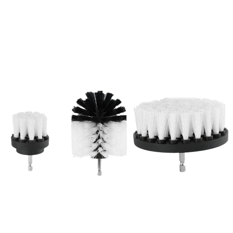 Electric Carpet Brush Drill Kit All Cleaner Auto Tires Cleaning Tools