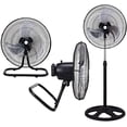 thumbnail image 1 of Ventilador 3 En 1 Aerotec De 18 Pulgadas 85W Potencia Aspas De Metal VM-181 Negro, 1 of 7
