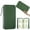 Dark Green, variant on CD Case 80 Capacity Hard Shell DVD Case VCD Binder Wallet Storage Organizer Booklet