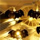 thumbnail image 5 of Cadena De Lámpara De Decoración 20 Led 3M / 117.9 Pulgadas Atmósfera De Murciélago Alimentada Por Batería Luz Cálida Suave Cadena De Lámpara De Decoración Impermeable Para Festival Fiesta Halloween Kearding HA013555-00, 5 of 7