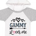 thumbnail image 4 of Inktastic Gammy Loves Me Grandchild Girls Baby Bodysuit, 4 of 5