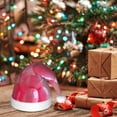 thumbnail image 6 of Fuzoiu Pink Balloon Puppy Art Print Santa Hat Christmas Hat for kids,Santa Hats with Pompom, Unisex Xmas Holiday Hat for Christmas New Year Festive Party Supplies, 6 of 6