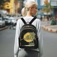 thumbnail image 6 of ALAZA Black Summer Palm Tree Womens Travel Laptop Backpack Large Daypack Ladies Shoulder Bags S, 6 of 6