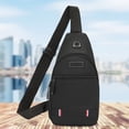 thumbnail image 5 of RKSTN Polyester Chest packages Chest Bag Men Small Backpack Fashion Casual Large Capacity One Shoulder Diagonals Bag Men Bag, 5 of 5