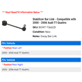 thumbnail image 2 of Stabilizer Bar Link - Compatible with 2000 - 2006 Audi TT Quattro 2001 2002 2003 2004 2005, 2 of 2