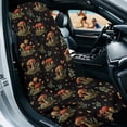 thumbnail image 2 of Xixirimido Car Seat Cover Front Seat Sweat Towel Bucket Seat Covers for Cars SUV Trucks for Gym Workout Running Swimming Beach Hiking, Mushroom Butterfly Starry Night, 2Pack, 2 of 8