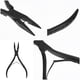 thumbnail image 3 of PTOOTP Pinzas Para Extensiones De De Inoxidable Negro Con Precisión Y Agarre Estable Para Salón, 3 of 8