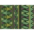 thumbnail image 1 of Ahgly Company Machine Washable Indoor Rectangle Transitional Green Onion Green Area Rugs, 5' x 8', 1 of 7