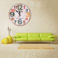 thumbnail image 2 of Vintage Circle Dormitorio Sala de estar Número Mute Reloj de pared 30 cm de diámetro (1) Tmvgtek Oficina Multiescena Multifunción, 2 of 7