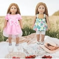 thumbnail image 6 of 10 sets of doll clothes for 18-inch reborn baby dolls including doll dress/pajamas/swimsuits/dance suits/sling skirts, children's toy doll accessories, birthday gifts, 6 of 8