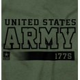 thumbnail image 2 of United States Army 1775 Star Logo Hoodie Sweatshirt Women Men Brisco Brands X, 2 of 6