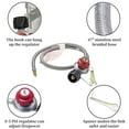thumbnail image 7 of ARC USA SS3840S Outdoor Propane Burner Stainless Steel Camping Stove with Hose & Regulator 37,000 BTU/H, 7 of 7